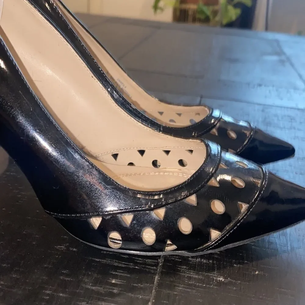 Black Unisa Unneila Classic Cut Out Heels​​​​​​​​​​​​​​​​​​​​​​​​​​​​​​